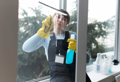 Nettoyage de vitres intérieures et extérieures à Saint-Julien-le-Pèlerin